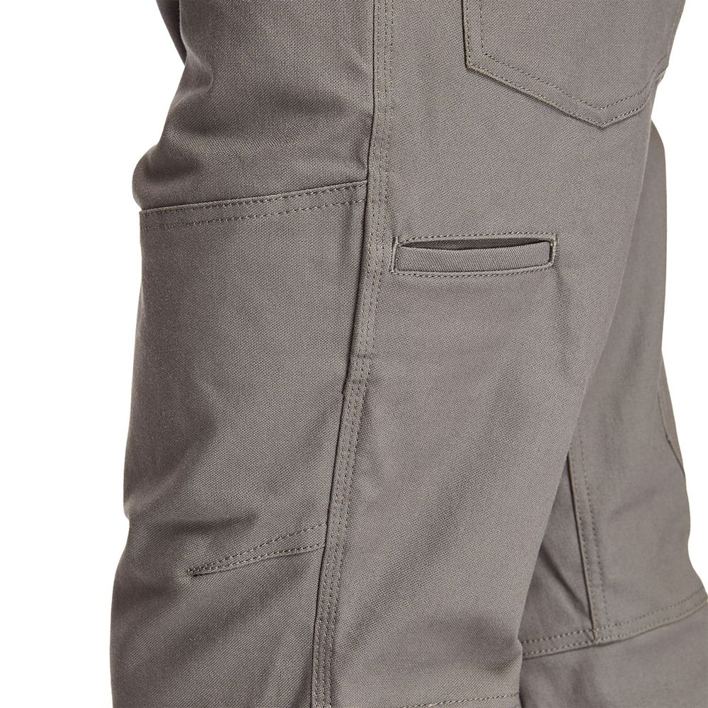 Pantalones Timberland Argentina Hombre - Pro® Gridflex Lona Work - Gris Oscuro - HGCEPF-659